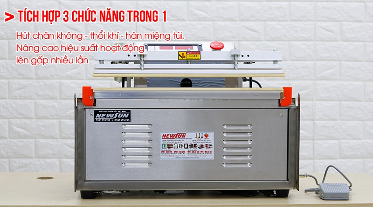 Tích hợp 3 chức năng trong 1 chiếc máy