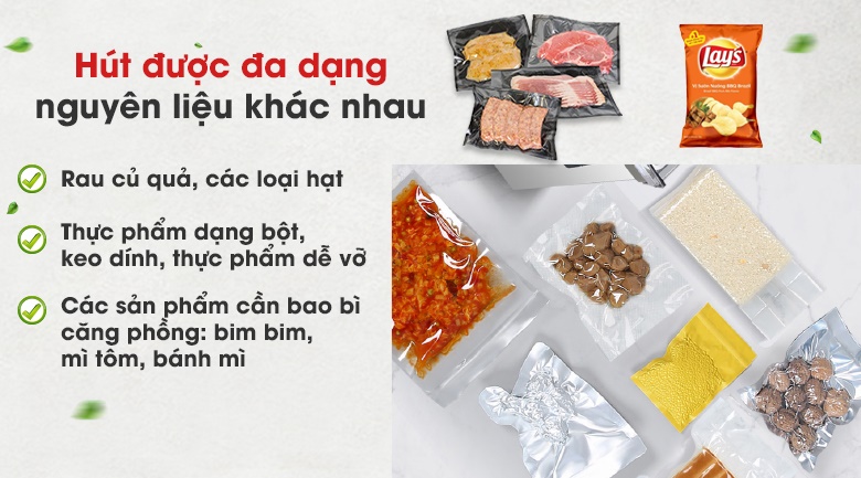 Đóng gói bảo quản đa dạng các loại sản phẩm