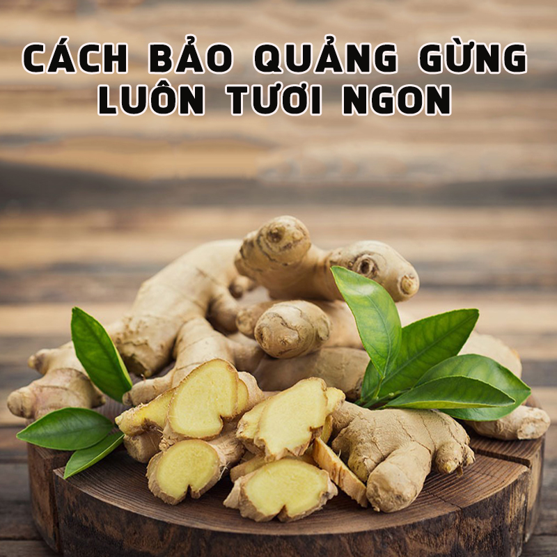 8 cách bảo quản gừng tươi lâu hơn để dùng quanh năm