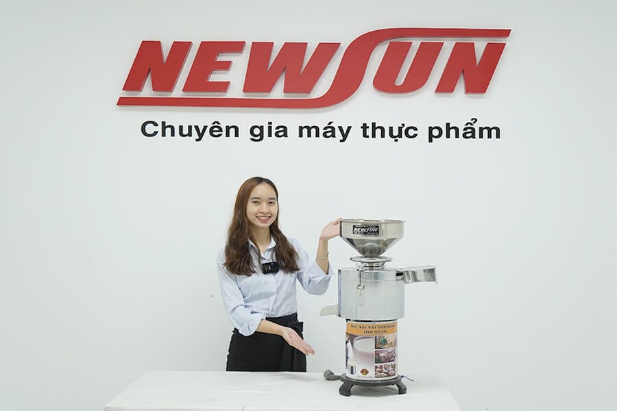 Hình ảnh thực tế máy xay đậu nành 800W 