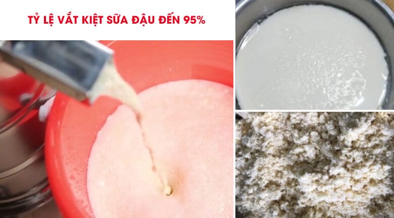 Tỷ lệ vắt kiệt sữa đậu lên tới 95% 