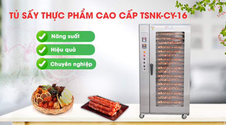 Tủ sấy thực phẩm CY-16 cao cấp