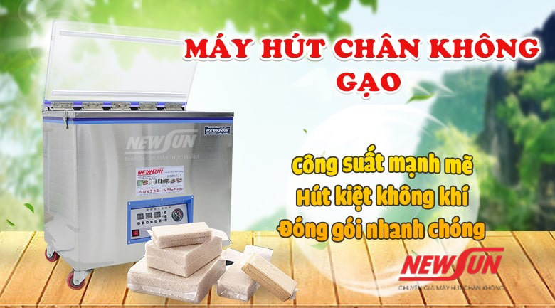 Ưu điểm của máy hút chân không gạo