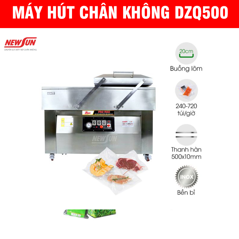 TOP 8 ưu điểm của máy hút chân không DZQ500 trong công nghiệp