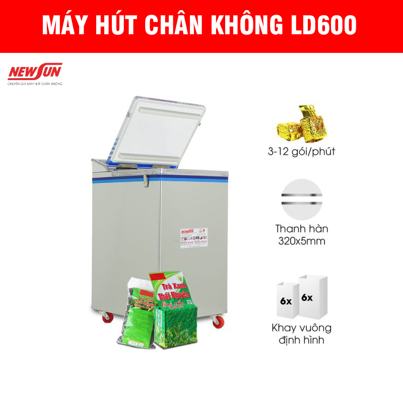 Hướng dẫn sử dụng máy hút chân không LD600 từ A- Z hiệu quả