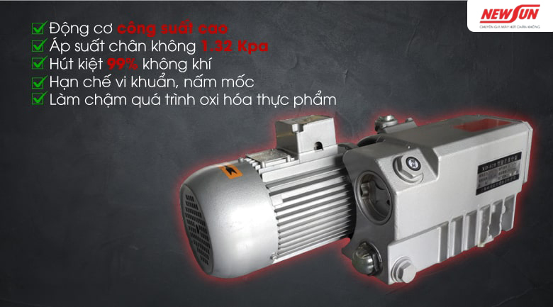 Động cơ máy hút chân không DZ260