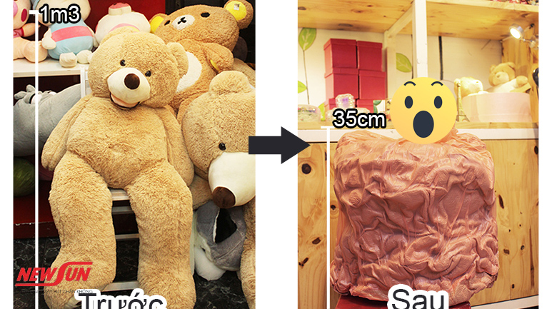 Top 4 dòng máy hút chân không gấu bông đang được ưa chuộng 17 máy hút chân không gấu bông, cách làm