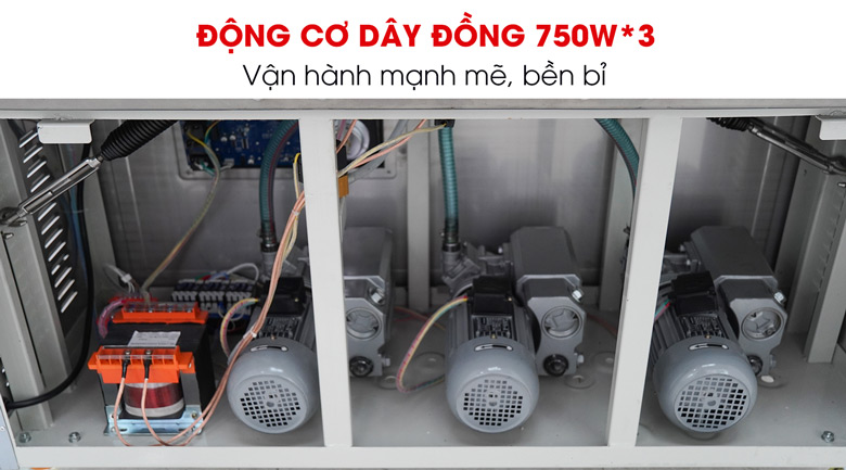 Máy hút chân không Kunba DZ600/2SA (2 buồng) 16 Động cơ công suất cao