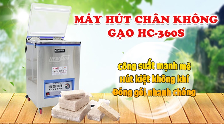Máy hút chân không gạo HC-360S 7 Máy hút chân không gạo HC-360S