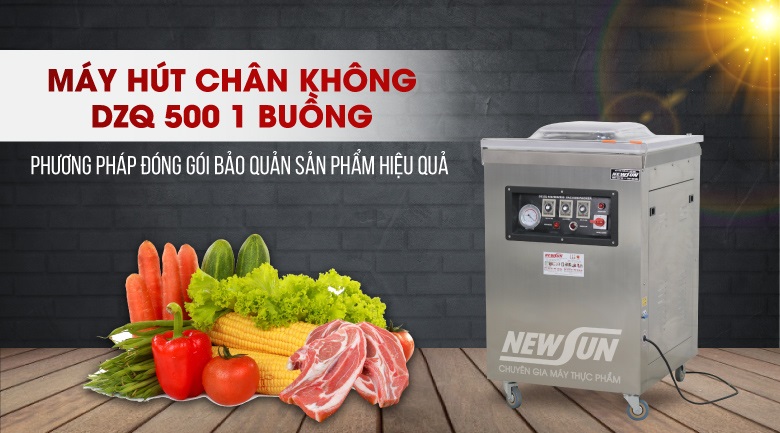 Gợi ý TOP 5 máy hút chân không không kén túi bán chạy 12 Máy hút chân không không kén túi 1 buồng DZQ 500