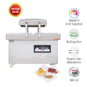 Trang chủ 18 Máy hút chân không Kunba DZ500/2SA (2 buồng)