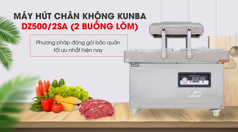 Máy hút chân không Kunba DZ500/2SA (2 buồng) 6 Máy hút chân không Kunba DZ500/2SA (2 buồng)