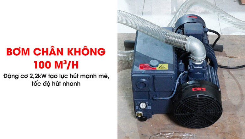 Máy hút chân không liên tục tự động HVB‑1020F/1 18 bơm hút chân không công suất lớn 100 m³/h
