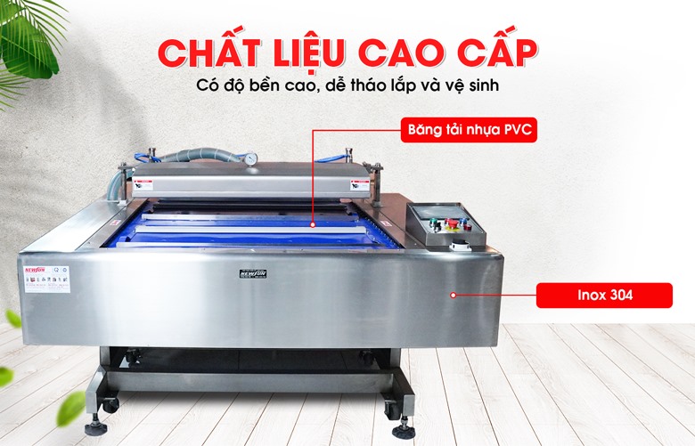 Máy hút chân không liên tục tự động HVB‑1020F/1 14 Thiết kế hiện đại, chất liệu cao cấp