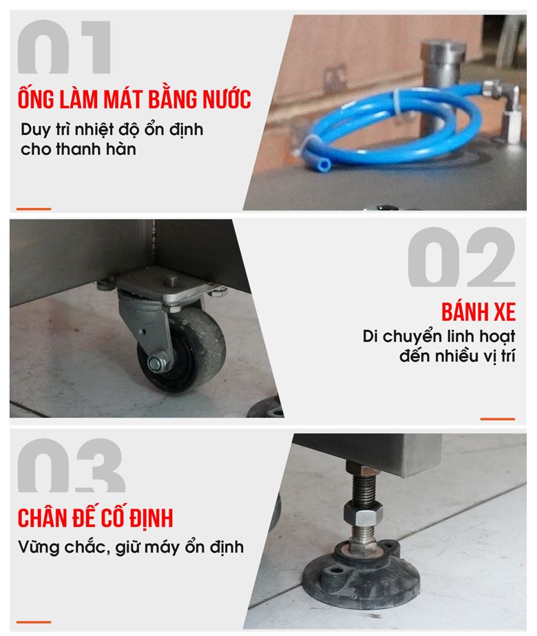 Máy hút chân không liên tục tự động HVB‑1020F/1 21 Một số chi tiết thiết kế khác