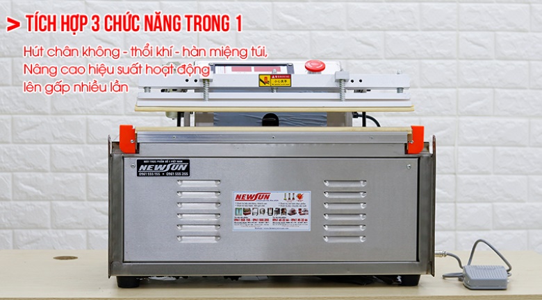 Tích hợp 3 chức năng
