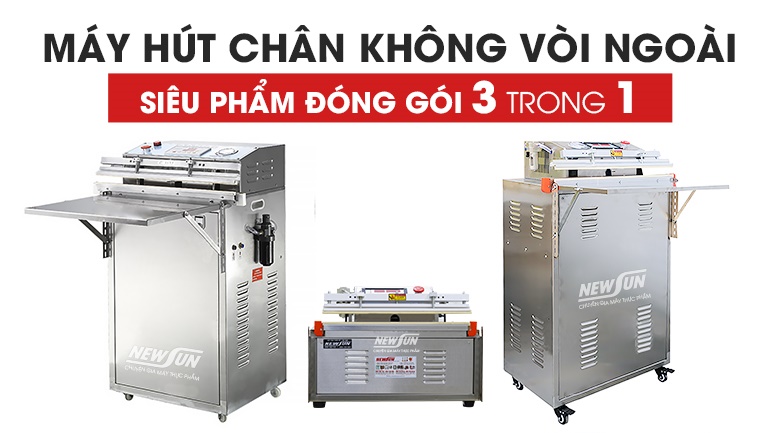 Máy hút chân không vòi ngoài