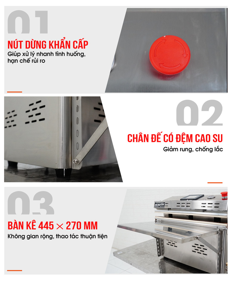 Các chi tiết khác giúp hỗ trợ vận hành hiệu quả 