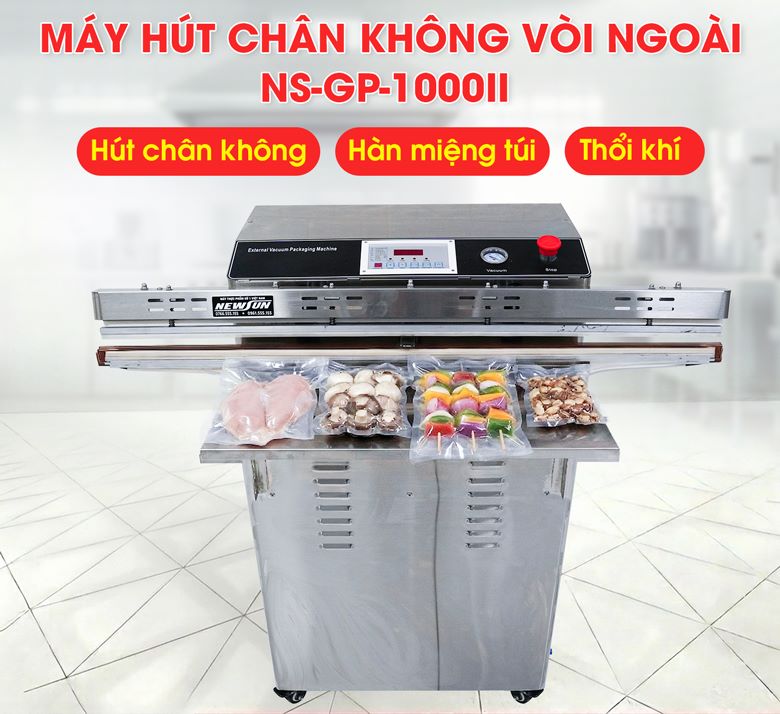 Máy hút chân không vòi ngoài GP-1000II 8 Máy hút chân không vòi ngoài GP-1000II