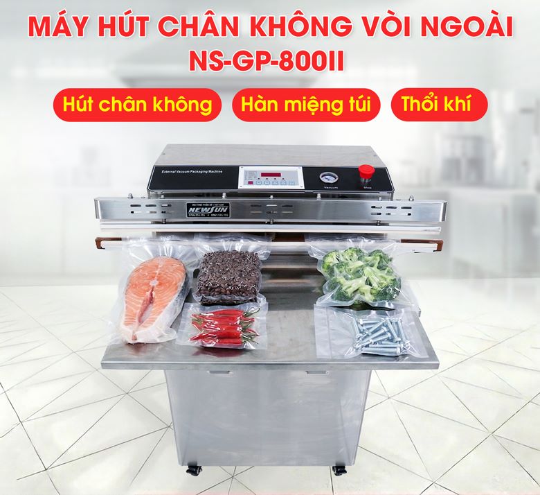 Máy hút chân không vòi ngoài GP-800II
